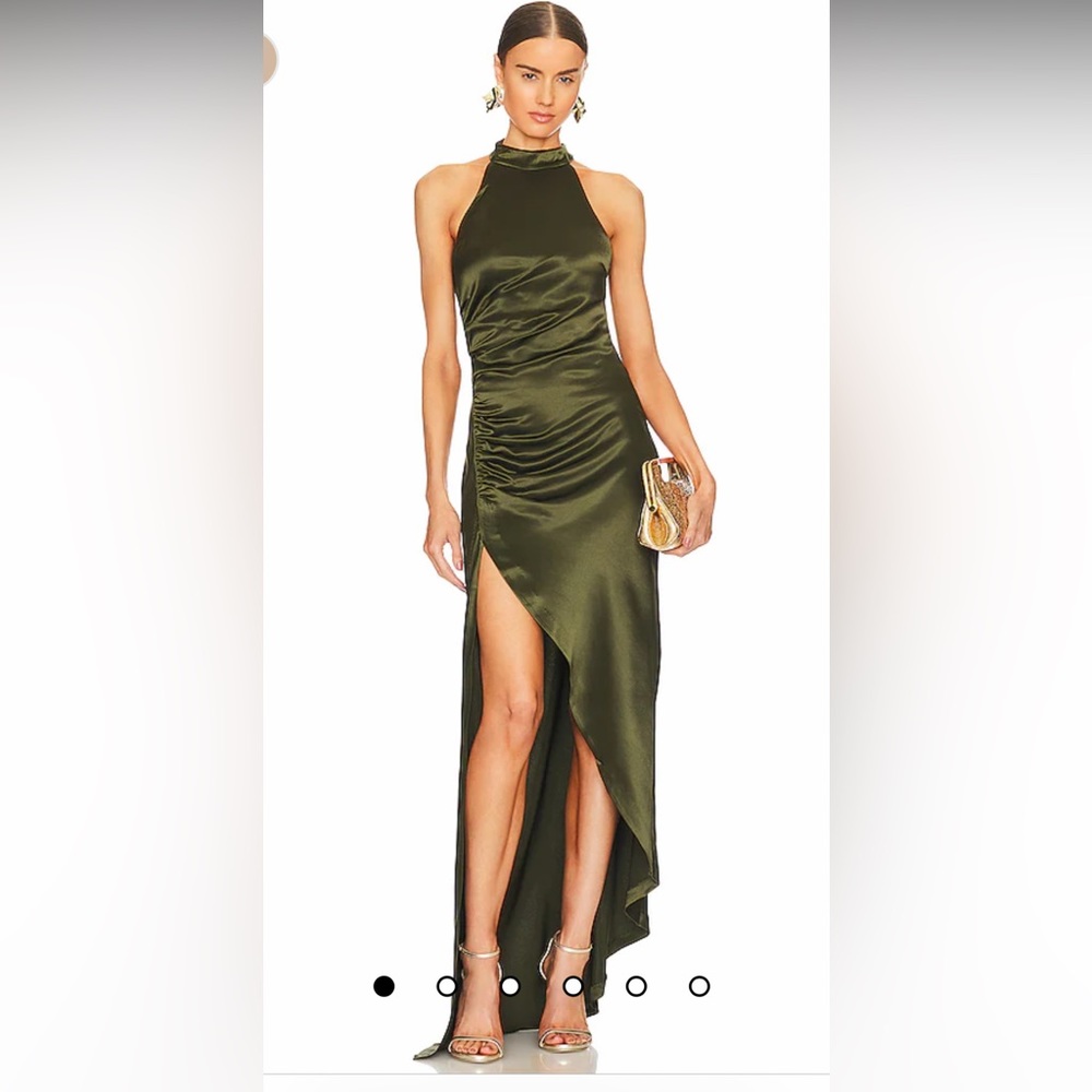Retrofete Sab Dress Size 2  army green
